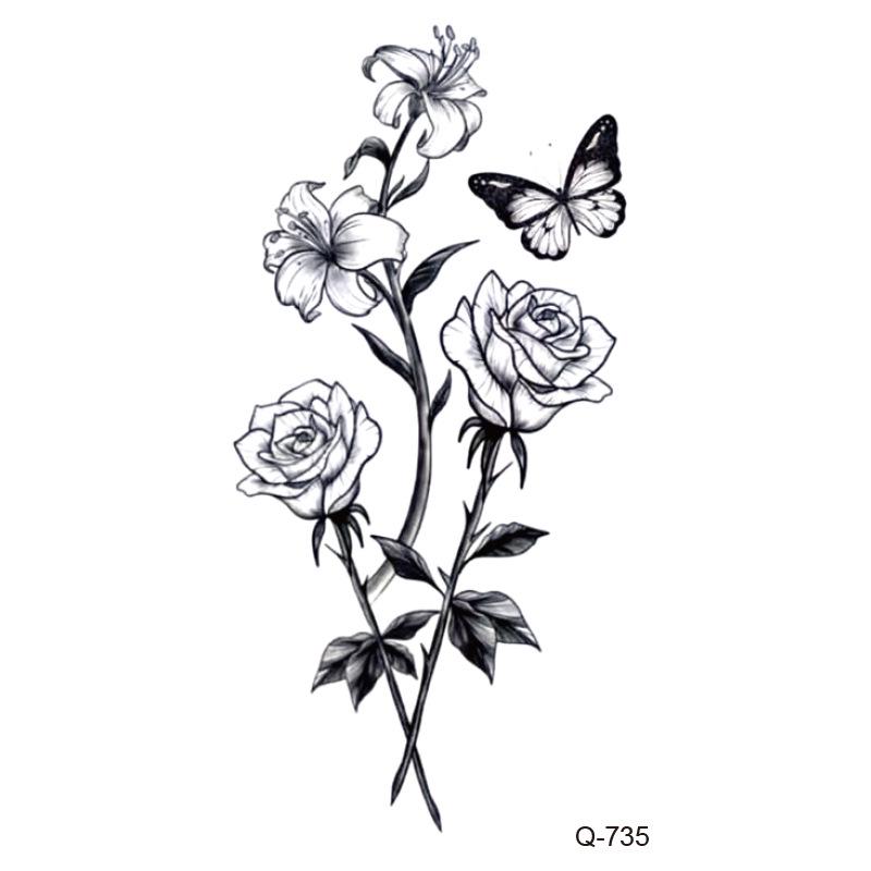 Waterproof Harajuku Korean Tattoo Decal Stickers