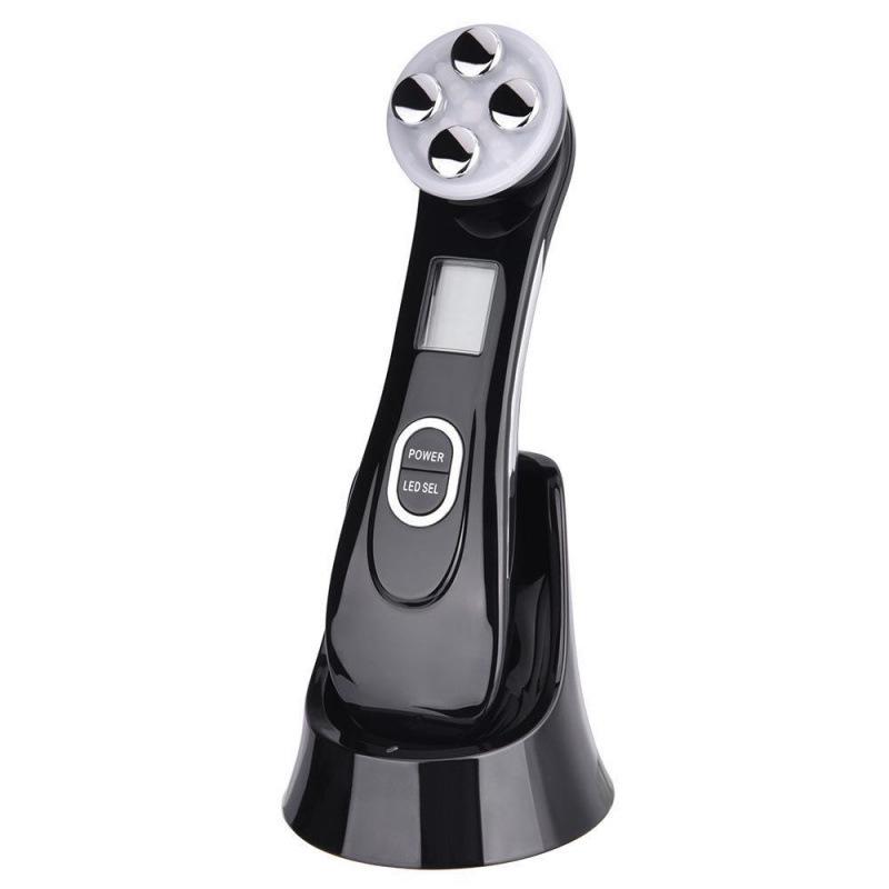 EMS Dual-color RF Device: Micro-electric Skin Tightening & Anti-Wrinkle Treatment with Freckle Removal and Five Light Options
