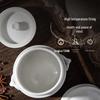 MAXCOOK Ceramic Bird's Nest Double Boiler Stew Pot