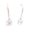 Les Trésors De Lily [K5158] - Silver Earrings 'Unique' Silver White (rhodium-plated) - 6x6 Mm