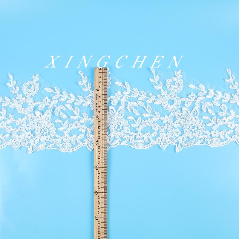 17Cm Mao Mao Rope Car Bone Lace Lace Sequins Bridal Accessories Wedding Dress Veil Wristwatch Accessories