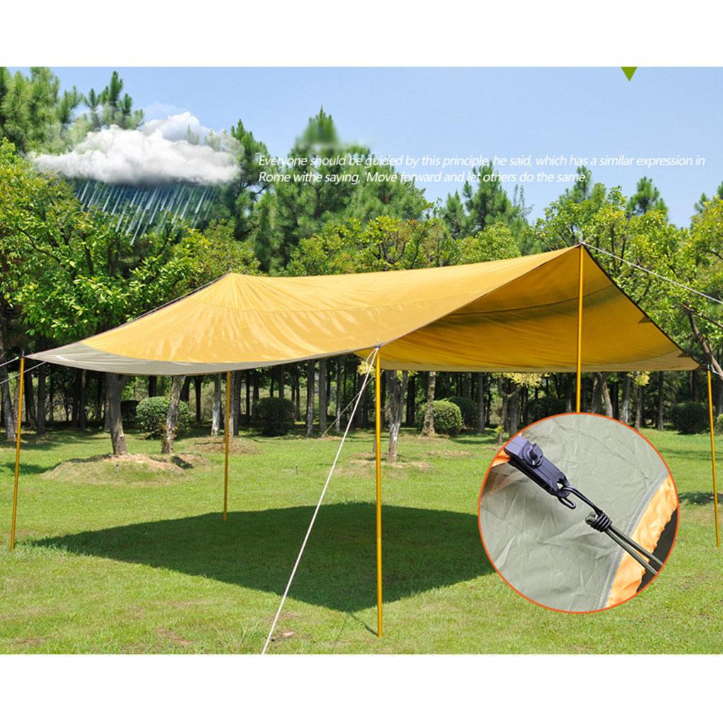 Camping Tent Rope Portable Awning Elastic Cord with Hook Stretch Ropes Fixing Fastener for Outdoor Climbing Fishing