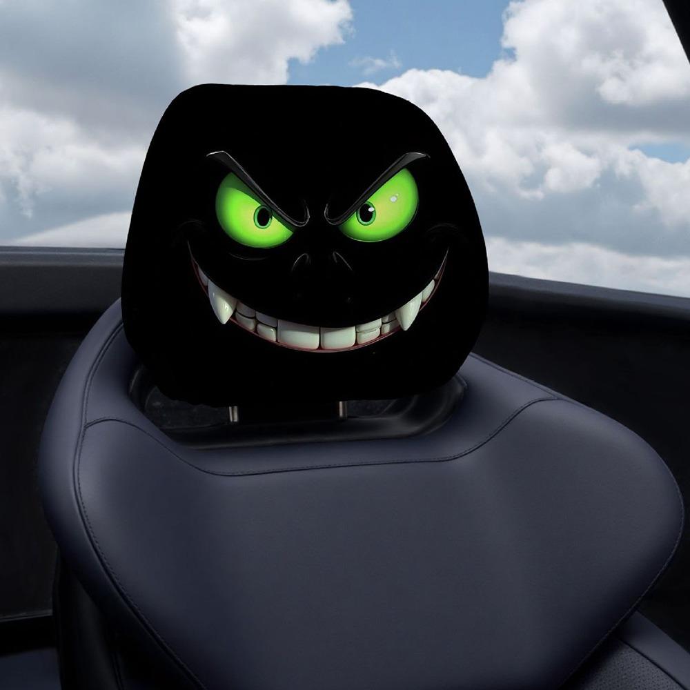 Elastic Car Seat Cover Universal Car Seat Headrest Interesting Car Headrest Cover  Halloween