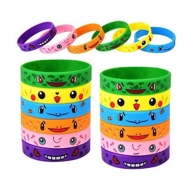 Pikachu Anime Silicone Bracelet Toy - Little Elf Safety Gift