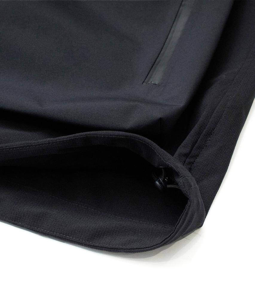 Snow Peak SYMPATEX Hybrid Rain Jacket and Size M JK-25SU701, Men's Women's, Black,