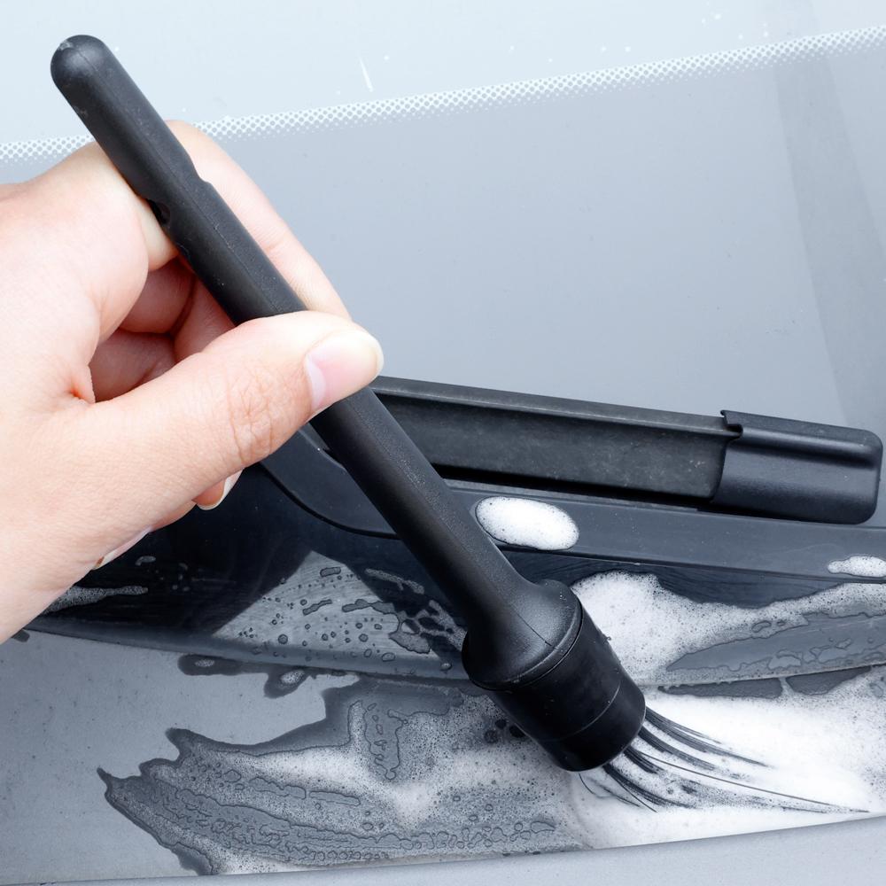 5ks Štětců na detailing Štětce na auto Univerzální čisticí nástroje Pro palubní desku auta Větrací mřížku Čištění kol Štětec na detailing