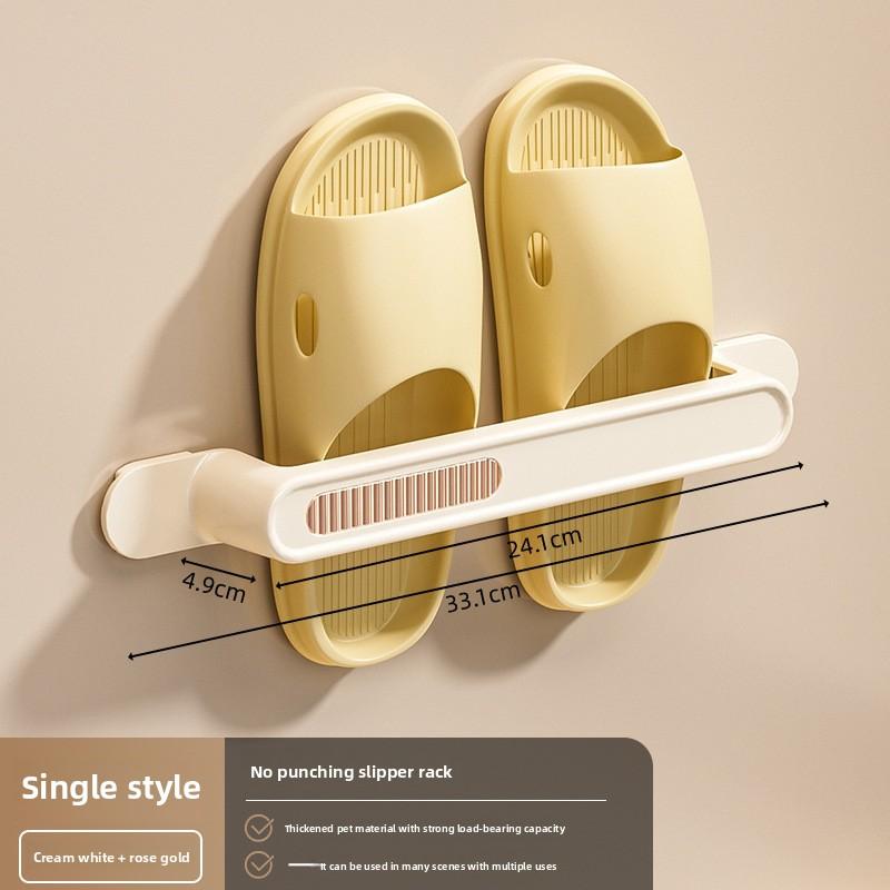 Bagno Creativo Senza Fori Pantofole Asciugamani Cucina Appeso a Parete Scolare Coperchio Pentola Scaffale da Bagno