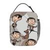 Borsa Termica per Pranzo Cartone Animato Mr Bean Contenitore Grande per Pranzo Borsa Termica Lunch Box Borsa a Tote Lavoro Esterno Ragazza Ragazzo