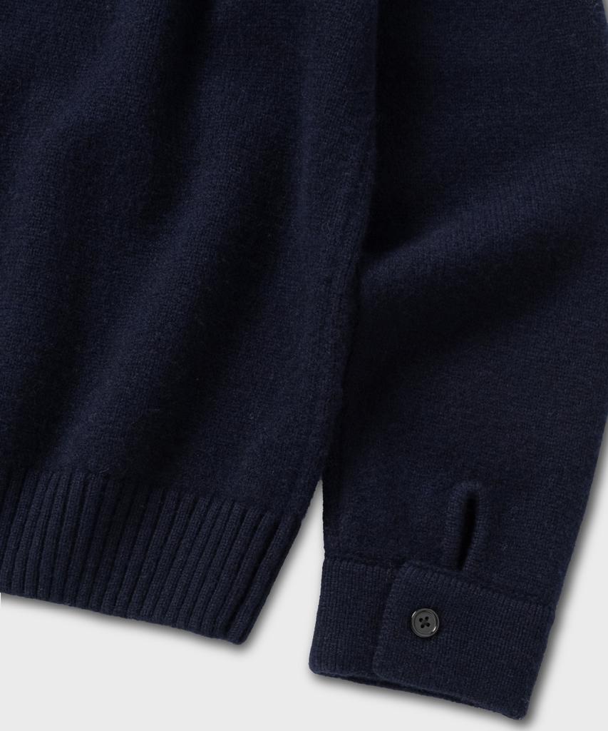 NONBLANK Knit Jacket_Navy