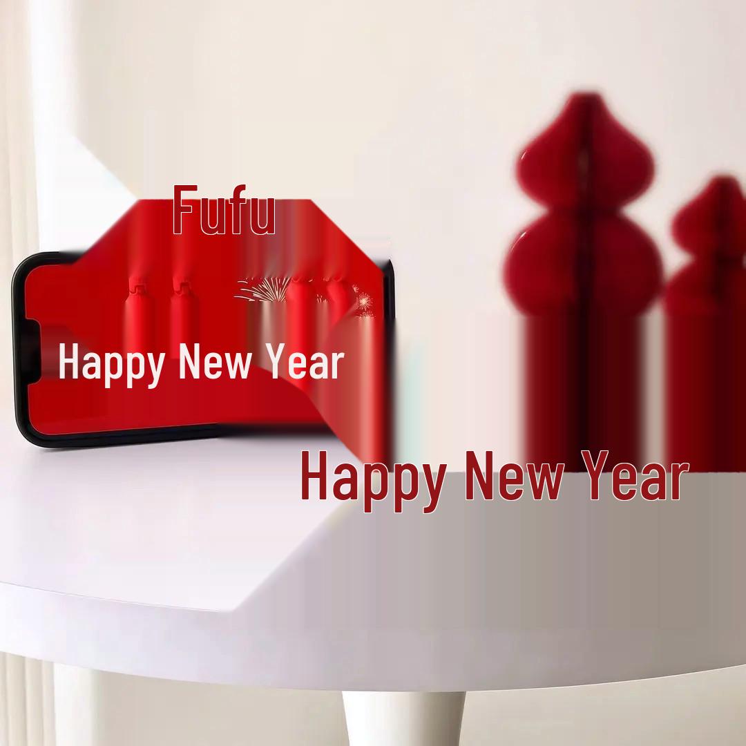 3D Printed Fu Character Series: Joyful Wedding & Bedroom Décor - Cute Auspicious New Year Gift Small Fu