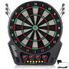 Elektronisches Dartboard Mehrspieler Dartmaschine Dartscheibe mit 6 Darts, Ersatzspitzen 27 Spiele und 243 Varianten für 16