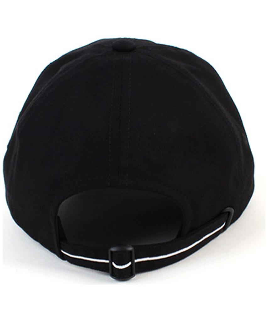 Yunibeosyeolkemiseuteuli Front Logo Cotton Black Ballcap