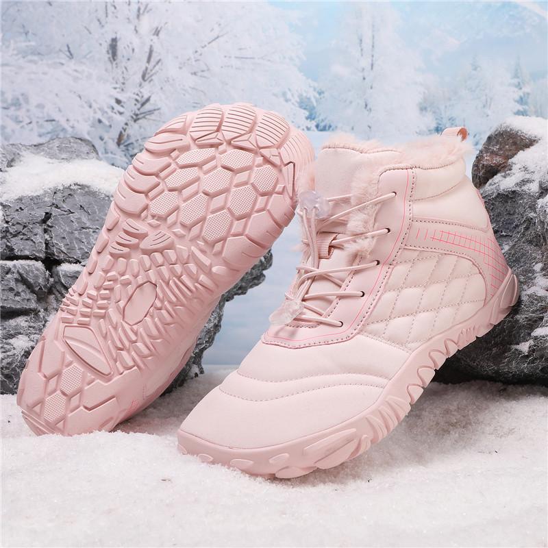 Herren Cross-Border Fünf-Finger Outdoor Sportschuhe – Mit Samt gefüttert, warm, verschleißfest, rutschfest, Schneewanderstiefel.