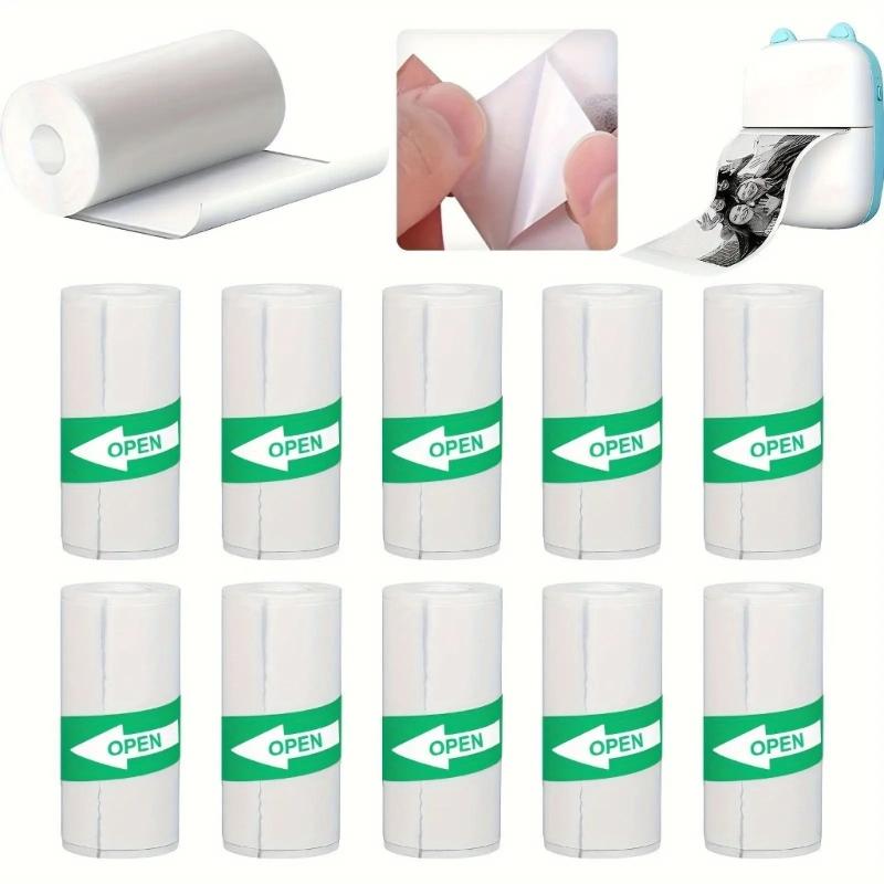 20Pack Mini Printer Thermals Paper Roll 57x25mm SelfAdhesive Sticker Labels BPAFree for Kids Crafts DIY Printing