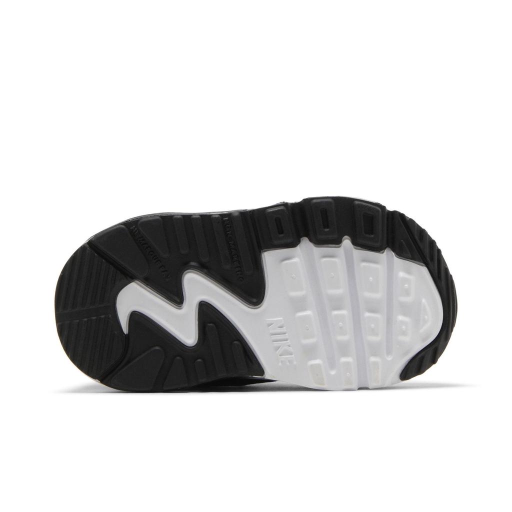 Nike Air Max 90 Toggle Toddler 'Black Chrome' (Unisex) Black / Green Strike / White / Chrome Toddler Shoes CV0065 002