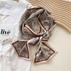 Silk Scarf for Women - Elegant Spring & Autumn Design, Lightweight & Fashionable