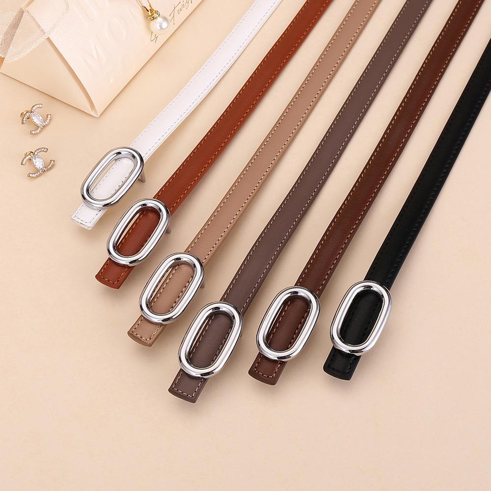 Curea Curea de piele pentru femei Rochie Curea subțire Senzualitate de înaltă clasă pentru femei