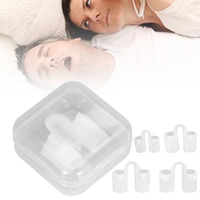 4Sizes Relieve Anti Snoring Device Guard Easy Sleeping Breath Aid Clip Nasal Dilator Device