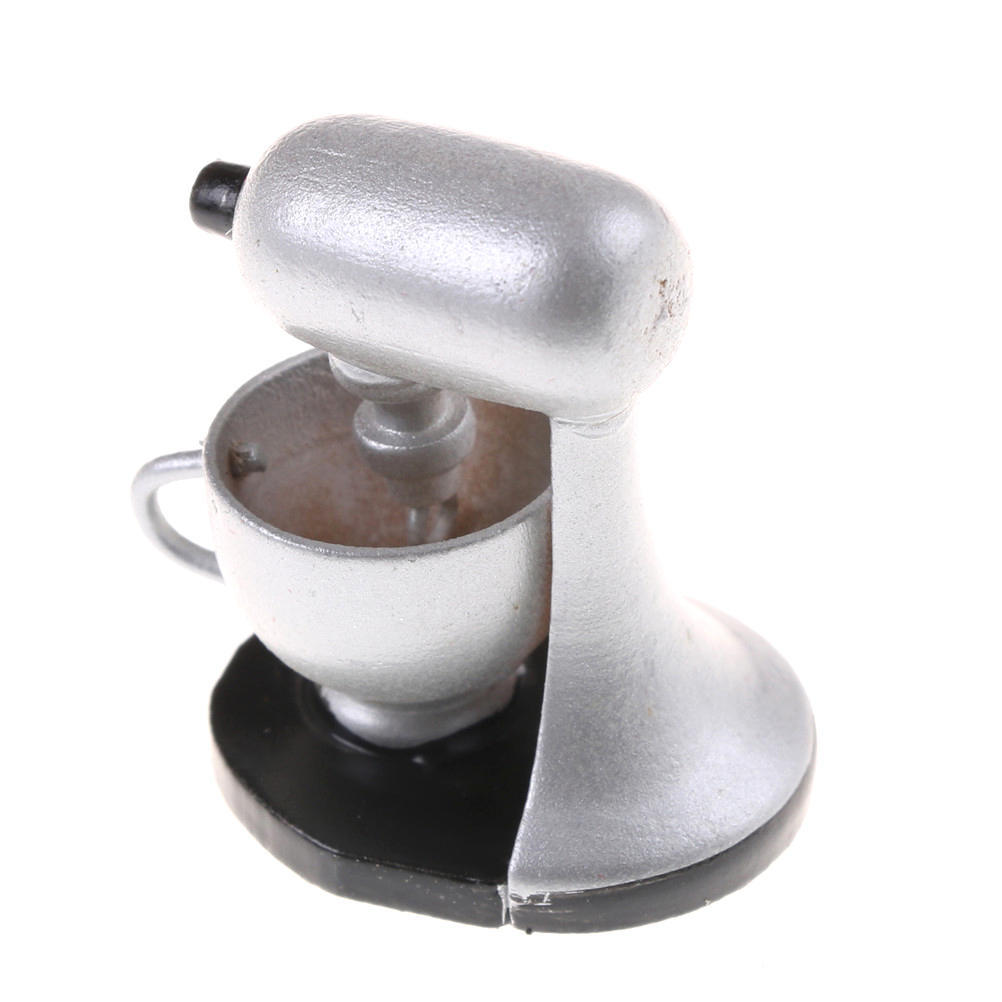 

1:12 Dollhouse Miniature Kitchen Modern Mixer Model Furniture Accessories Playthings great for daily use perfect for gifting