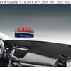 FOR Cadillac XT4 2018 Car Dashboard Avoid light Pad trument Platform Desk Cover Mats Carpets Accessories