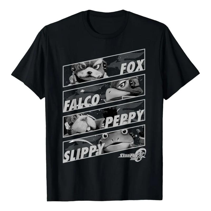 Camiseta Con Estampado Star Fox Zero Tilted Team Group Shot S разноцветный