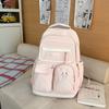 Schoolbag new schoolbag girl primary school students sweet girl travel backpack high quality junior high school students computer bag