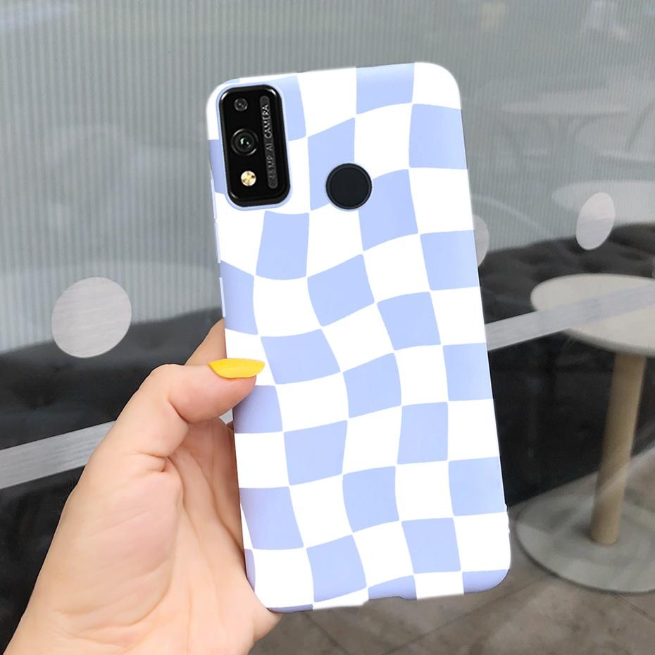 For Honor 9X Lite JSN-L21 Phone Case Honor 9X STK-LX1 Lovely Printing Macaroon Silicone Soft Cases Cover For Honor9X 9 X Lite