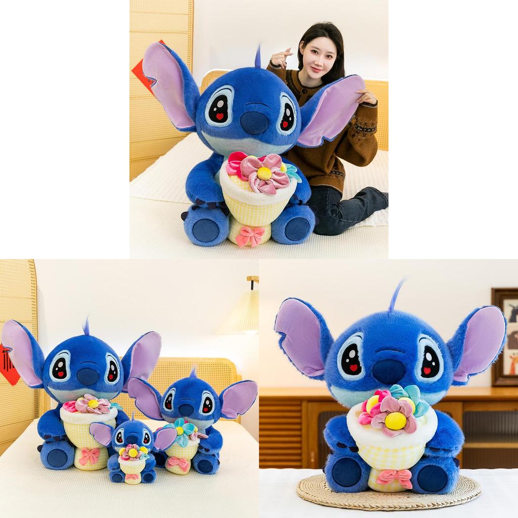 Lilo Stitch Plush Toy With Super Soft Short Plush For Valentines Gift