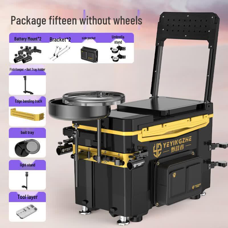 Ultralight Seatable Fishing Tackle Box