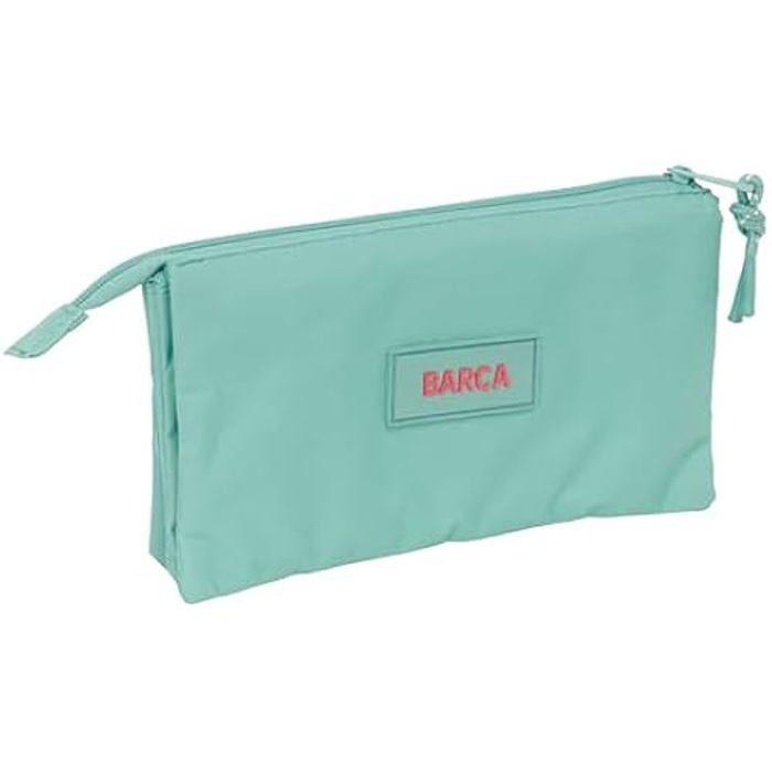 Trousse Triple - SAFTA - F.C. Barcelona - Enfant - Confortable - Polyvalente