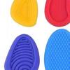 6Pcs/Set Kids Silicone Sensory Stone Toy Textured Worry Stone Concentration Aid Anxiety Stress Relieving