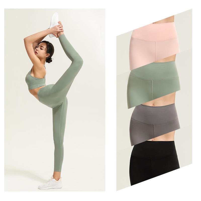 

High-Waist European & American Peach Hip Lifting Yoga Leggings Small