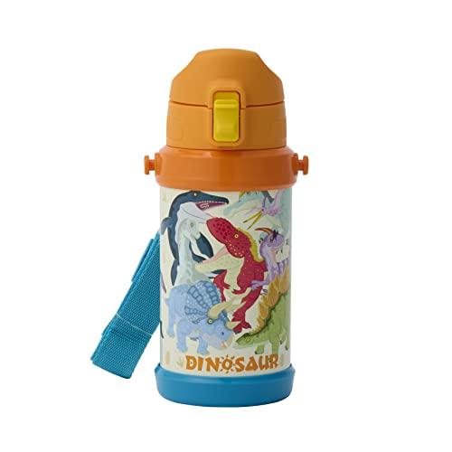 Dinosaur Water Bottle, Stainless Steel Thermos (600ml)