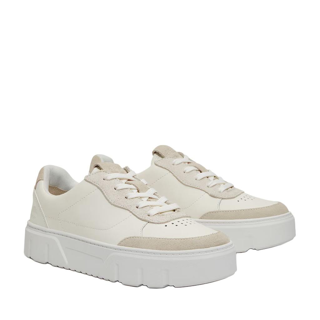 Timberland Laurel Court Versatile Comfortable Slip-Resistant Durable Low-Top Sneakers Women sneakers White TB0A41C8EUO