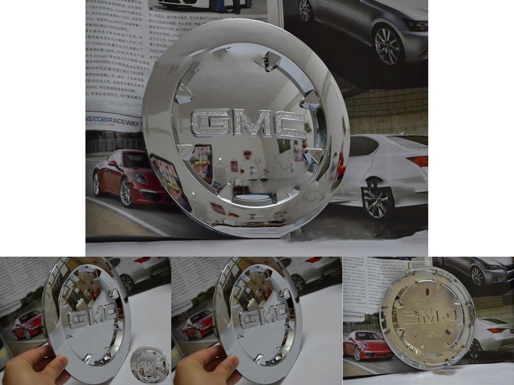 Stylish New Gmc Sierra 1500 Yukon Xl Denali Chrome Center Cap Wheel Hub 20 2007-2012