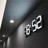 3D LED Clocks Digital Wall Clock Living Room Home Decoration Bedroom Mode Light Decor Large Digital Watches Hanging Garden
