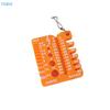 [TL]1Pc Portable Nut And Drill Bit Thread Checker 3D Printed Wire Screw Measuring Tool Drill Bit Gauge For Nuts Bolts Threads