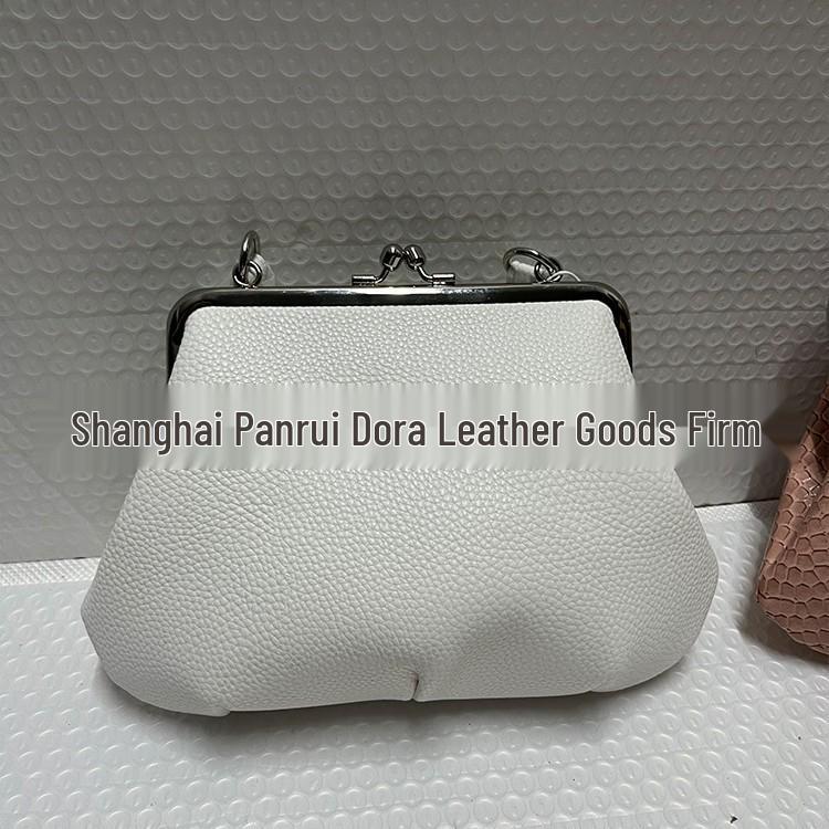 2025 Pink Crocodile Pattern Dumpling Bag: Casual Single Shoulder & Crossbody Women's Handbag