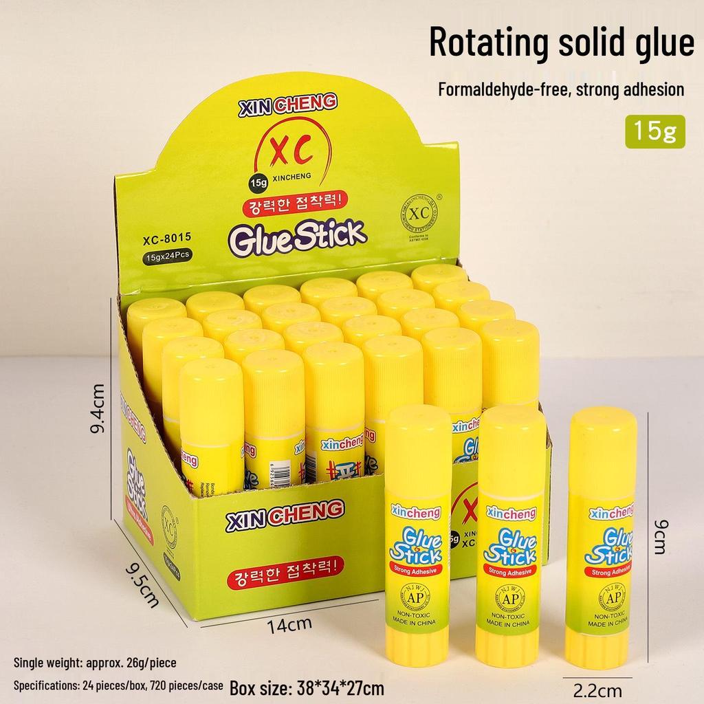 Large Size High Viscosity White Solid Glue for Handmade Projects and Office Use