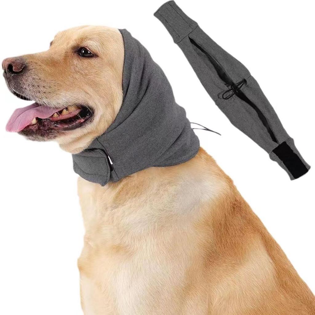 1/2/4PCS  Dog Soothing Headgear Anti-Fright Anti-Thunder Soothing Collar Dog Emotional Earmuffs Anti-Noise Headgear for Dogs