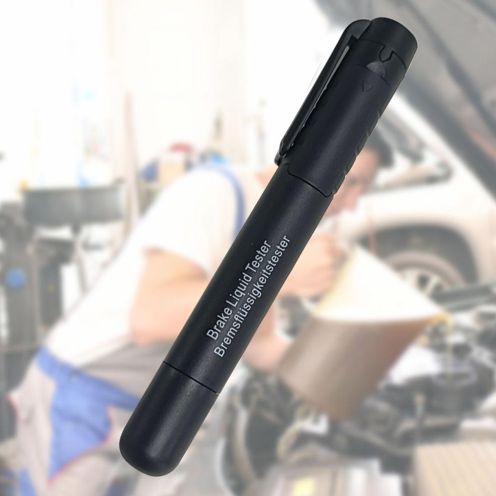 Portable Brake Fluid Diagnostic Pen Automatic Shutdown Auto Brake Diagnostic Testing Tool Brake Fluid Test Pen for Universal Car