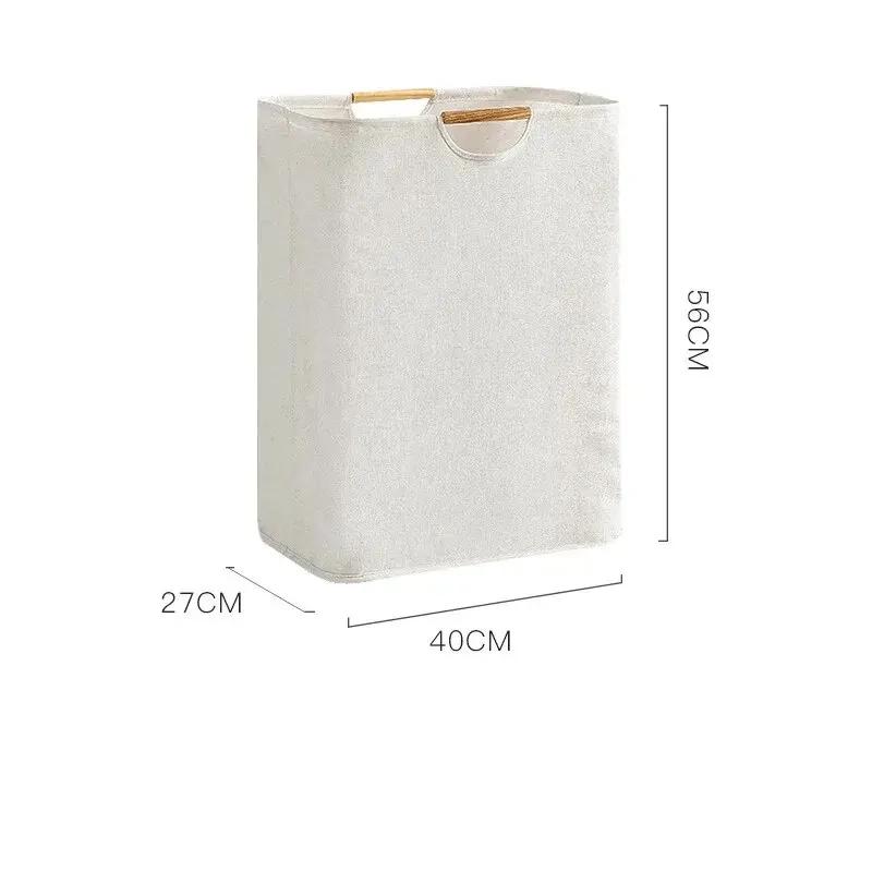 Household Laundry Hamper Dirty Cloth Basket Folding Toy Storage Laundry Basket Large Capacity Multi Functional and Durable