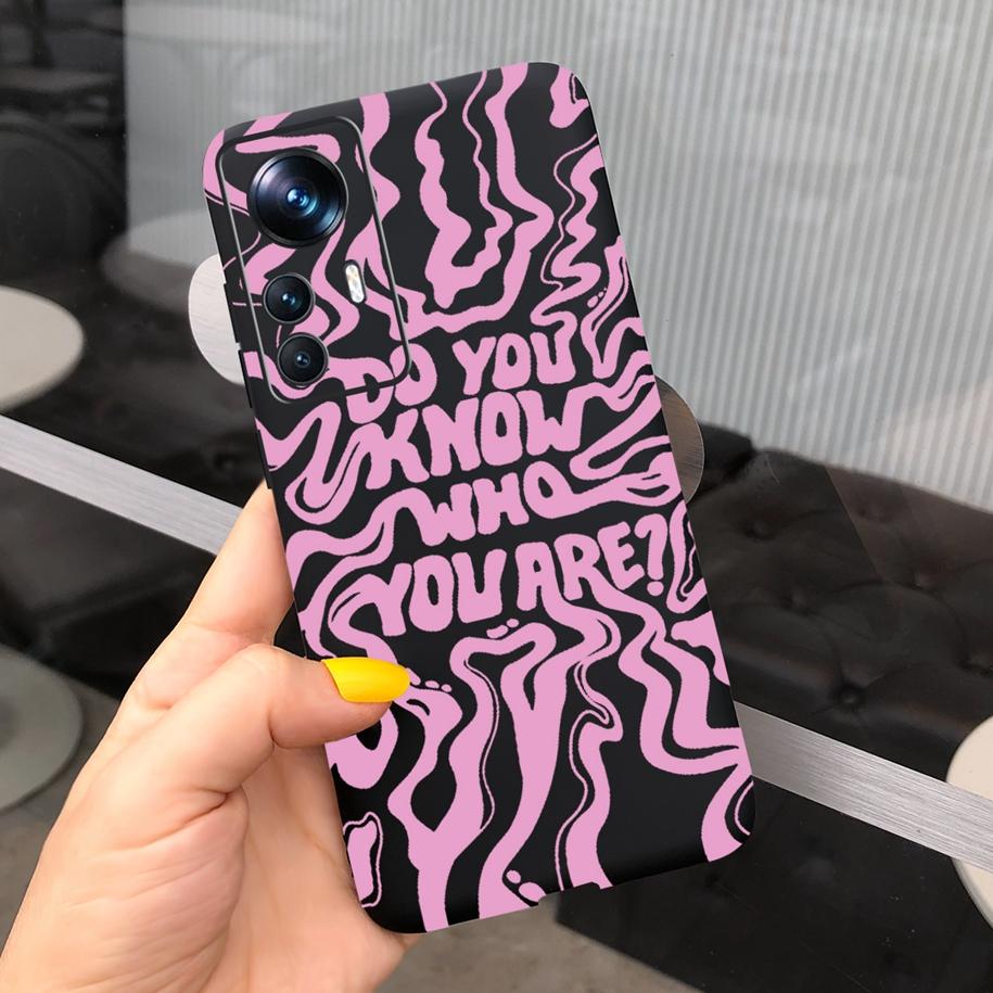 For Xiaomi 12T Pro Case Mi 12T 2022 New Fashion Art Painted Cover Soft Fundas Phone Case For Xiaomi Mi 12T Mi12T Pro Cover Coque