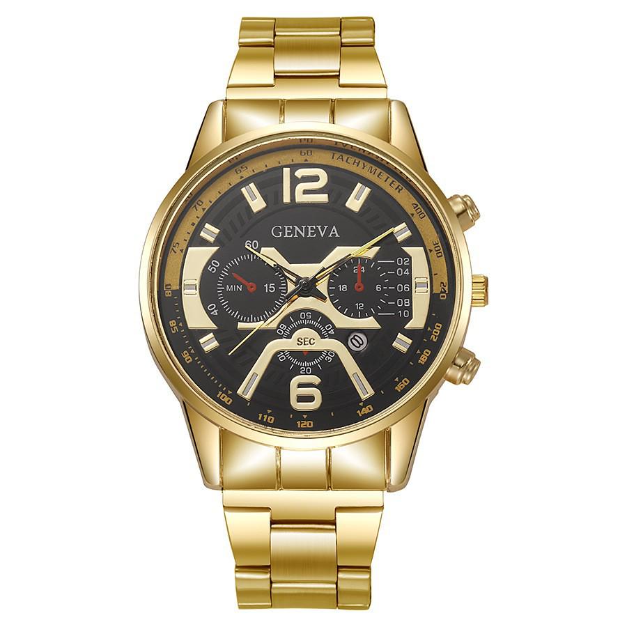 

Популярные мужские кварцевые модные часы с календарем и большим циферблатом