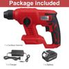 288VF Red Rechargeable Electric Impact Drill Rotary Hammer Cordless Brushles Hammer Electric Drill Tool