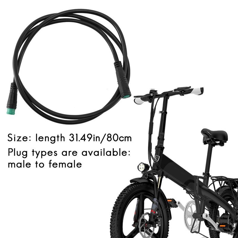 NEW HOT In Stock-Ebike Display Cable 5 Pin For Bafang BBS01/BBS02/BBSHD Mid Motor Electric Bike Display Extension Cable Connecto