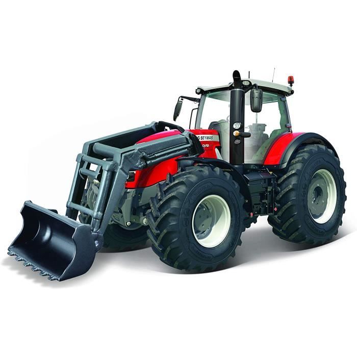 1-43 Collection Farm - Tractor with Loader Massey Fergusson with Friction