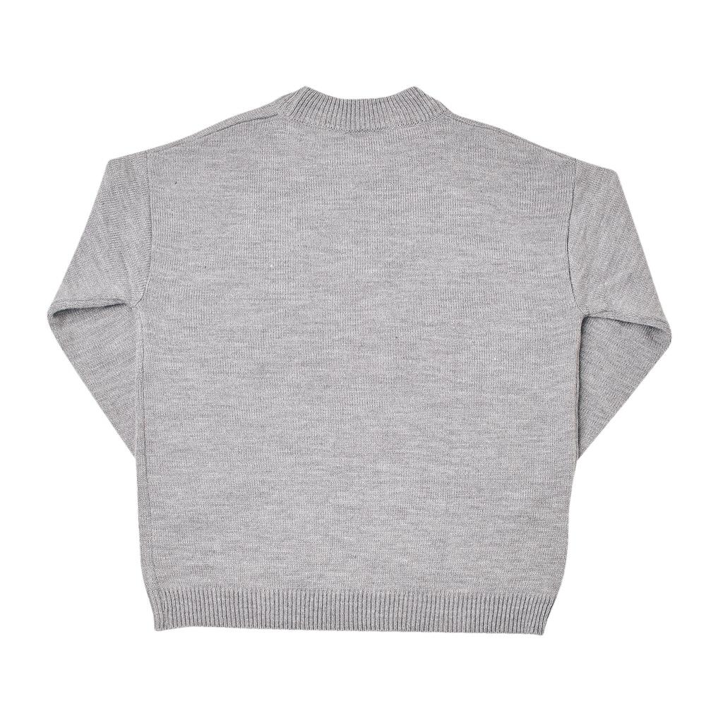 Dikeolteu Symbol Logo Knit - Gray