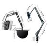 Universal Rotating Cellphone Tablet Holder Lazy Bracket for Video Watch Angle Adjustable Support Stand for Desktop Bed