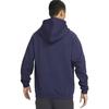 Nike LeBron Bedrucktes Kapuzen-Fleece-Sweatshirt Herren Sweatshirt Dunkelviolett FB7124-555